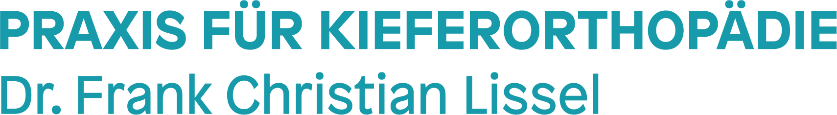 DR. FRANK LISSEL  KIEFERORTHOPÄDIE
